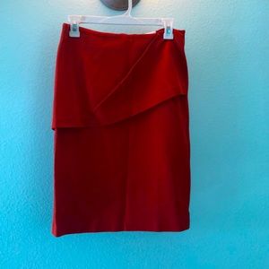 Burnt Orange pencil skirt - never worn